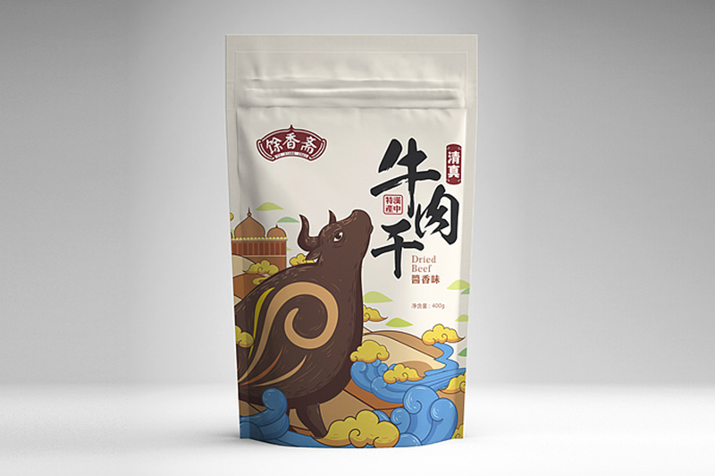 牛肉干包裝設(shè)計(jì)有什么技巧？